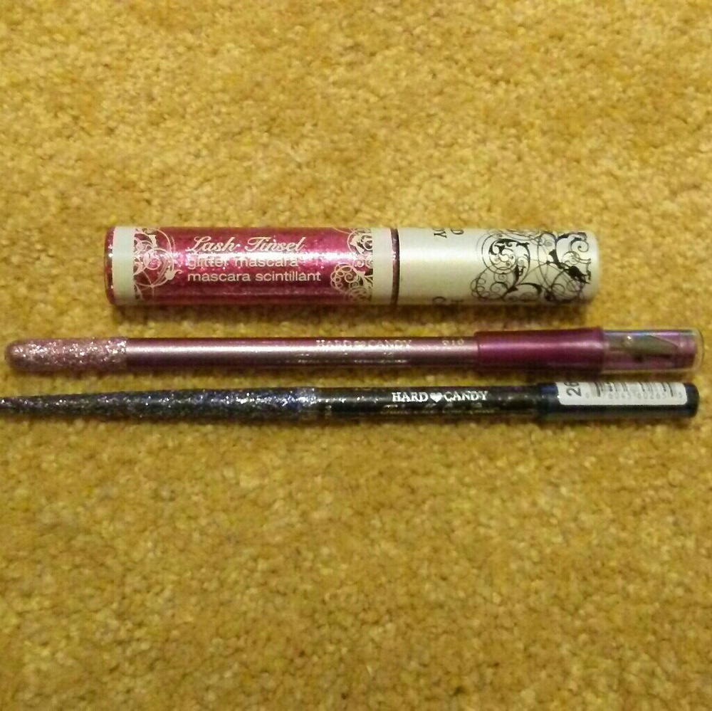 Hard Candy Glitter Liner And Mascara Bundle