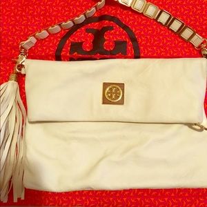 Summer Spring Tory Burch White Crossbody Bag