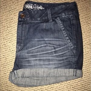 Express Denim Shorts