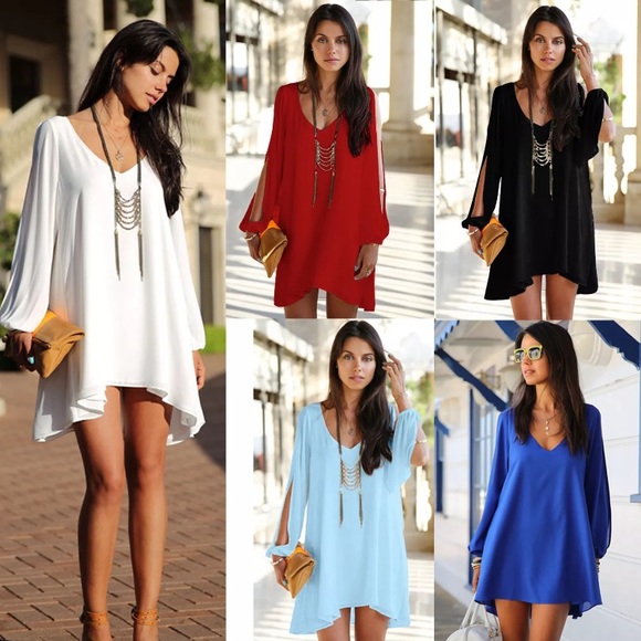 🆕 2 HR ❄️ Drape Kate Cold-Shoulder Dress - Picture 2 of 7