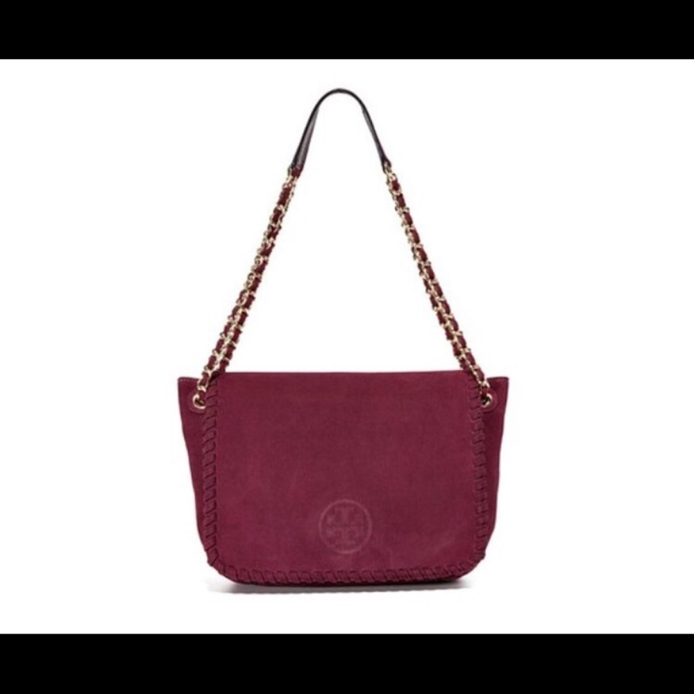 Tory Burch Suede Shoulder Bag