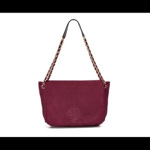 Tory Burch Suede Shoulder Bag
