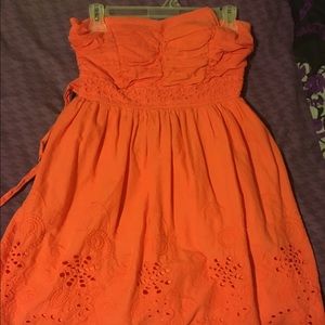 Orange Sun Dress