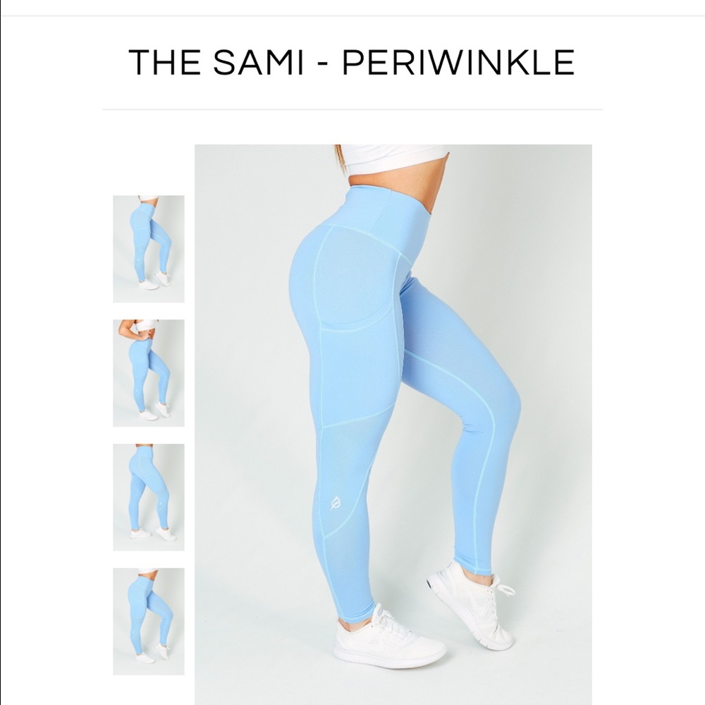 P'tula active workout pants periwinkle in medium