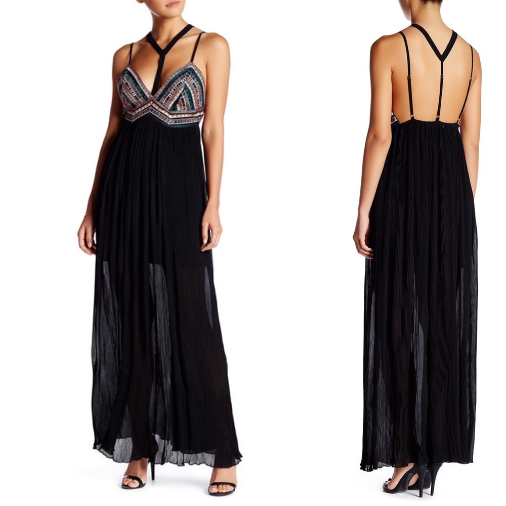 Meghan LA embroidered dress