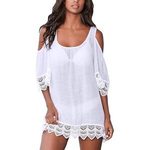 Lace Crochet Cover Up Beachwear