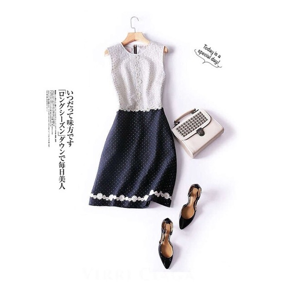 Ted Baker Olara daisy lace dress elegant A-line - Picture 2 of 4