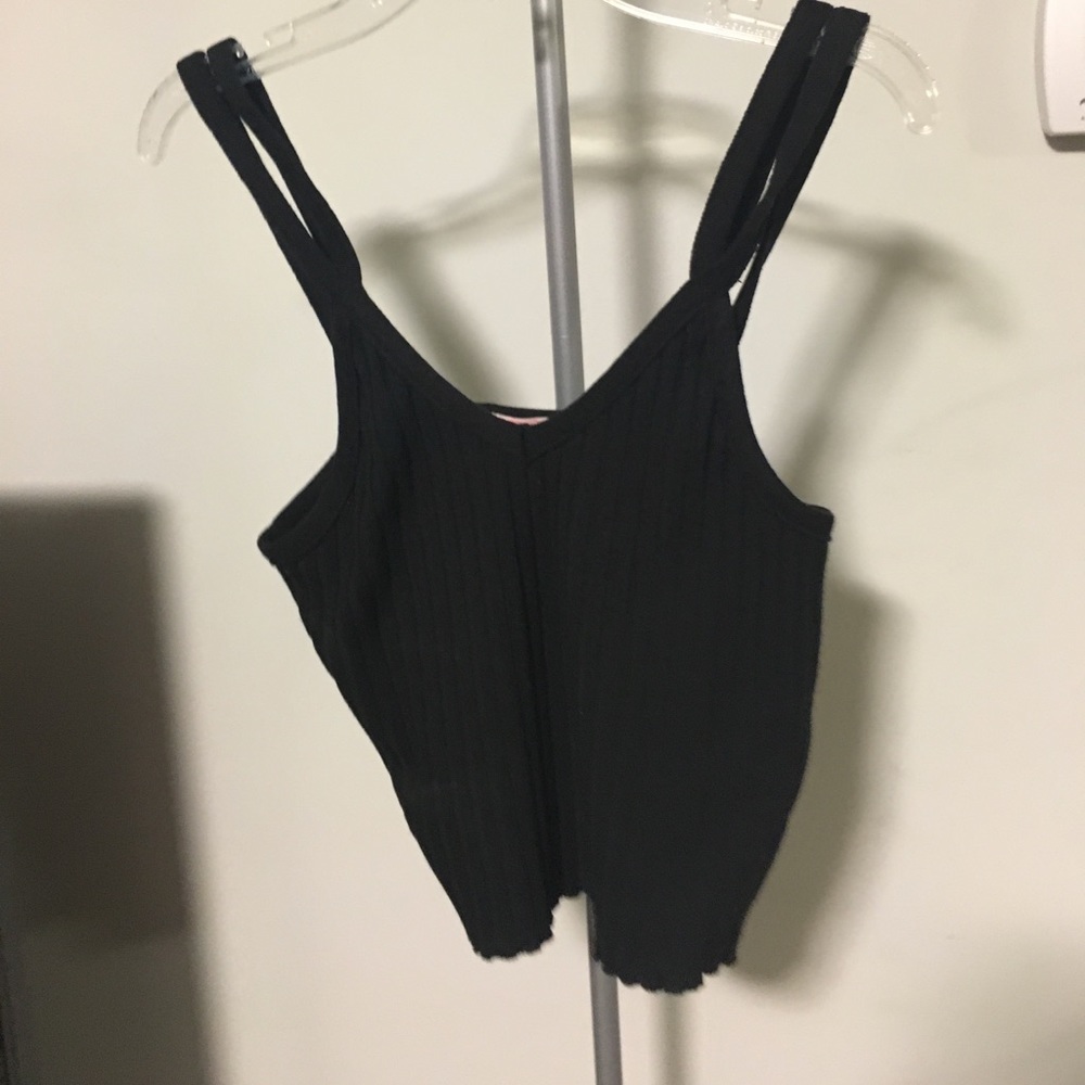 Knit crop top