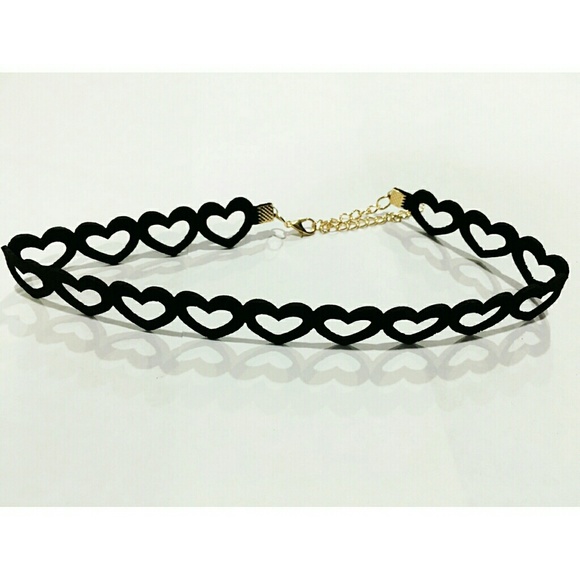 Heart Cutout Choker - Picture 2 of 3