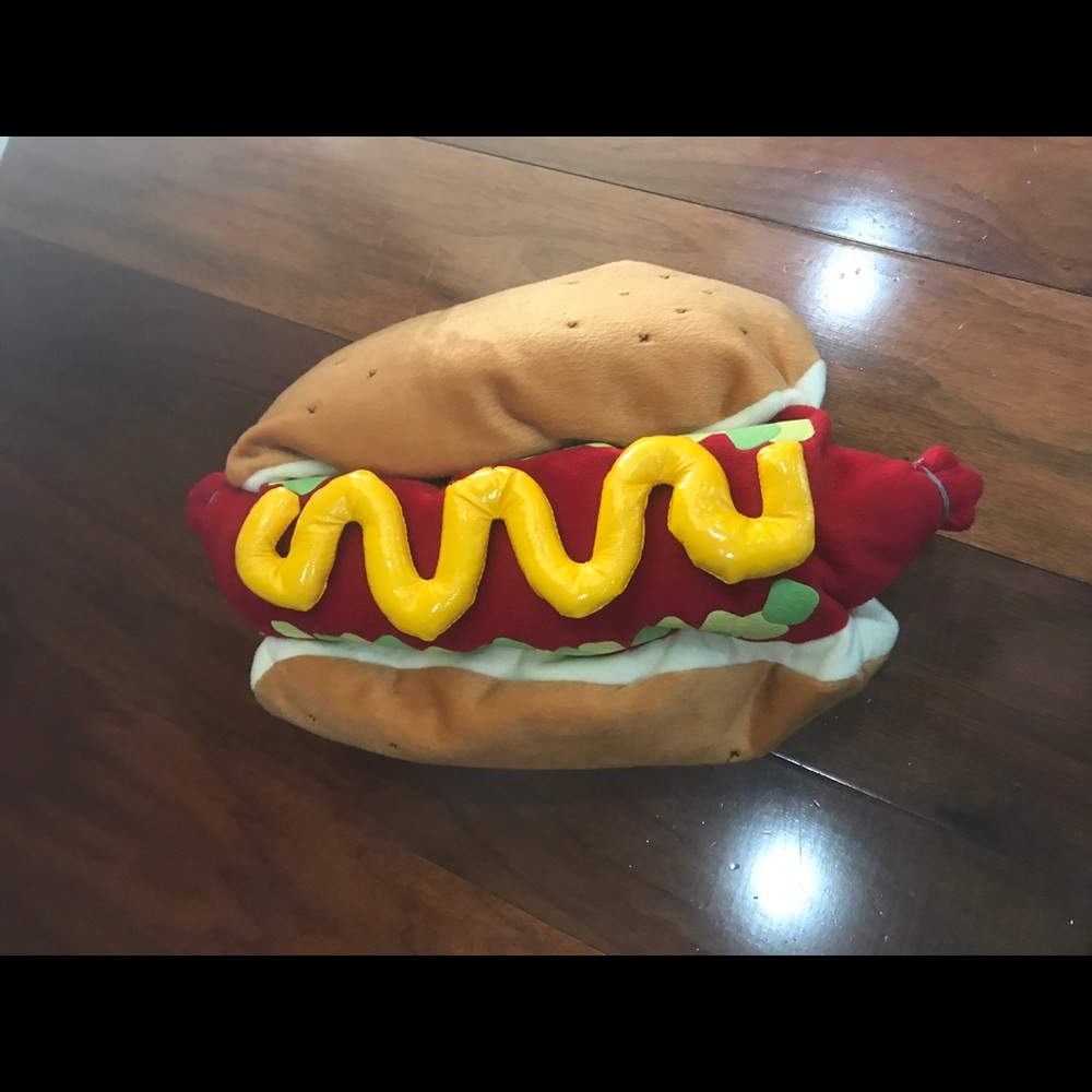 Hotdog pet costume size small 30 cm.