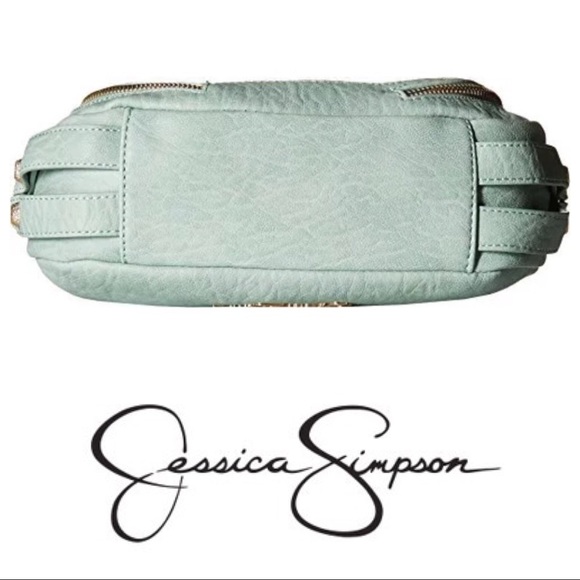 Jessica Simpson Kendall Cross-Body Purse MINT - Picture 6 of 7