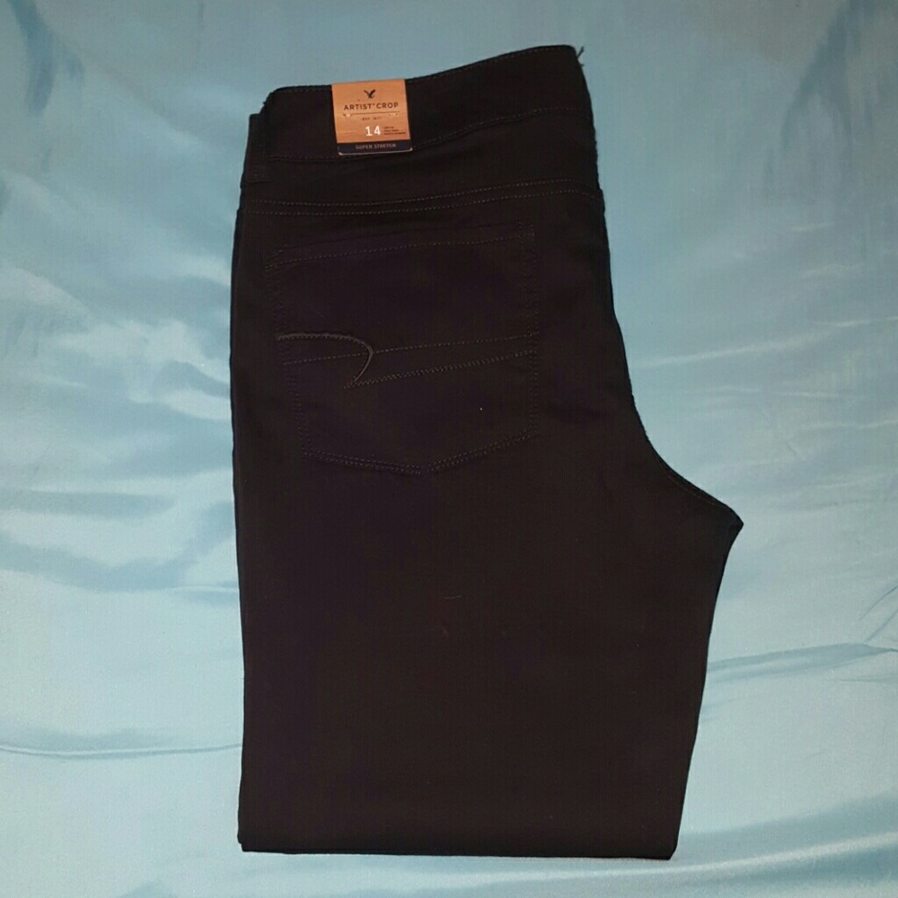 American Eagle Artist Crop Jeans