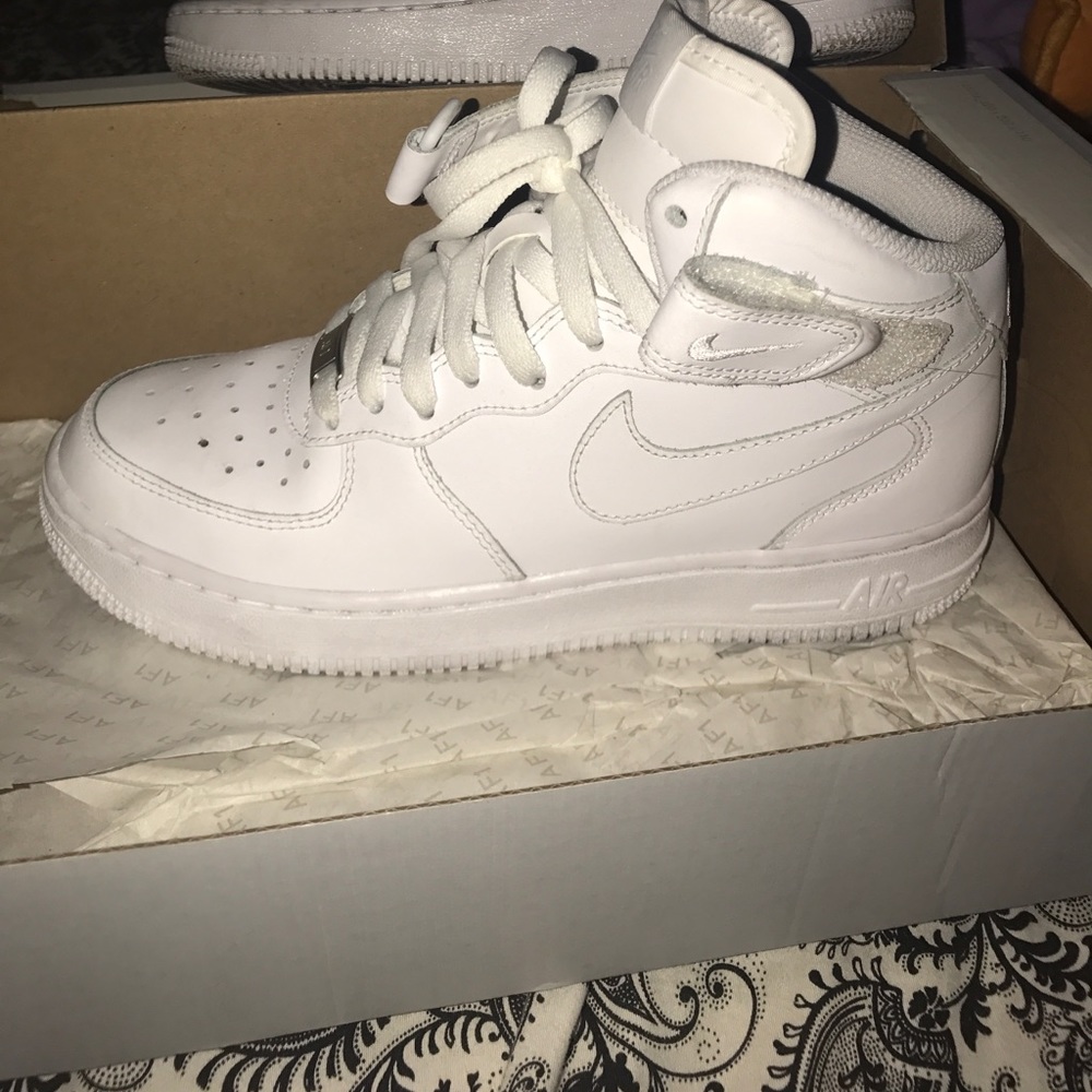 White Air Force Ones