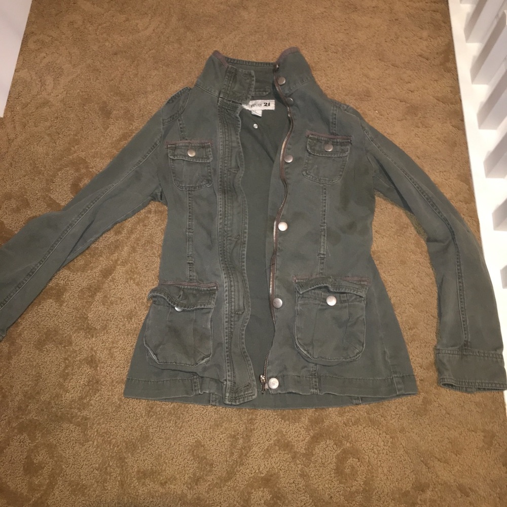 Green jacket