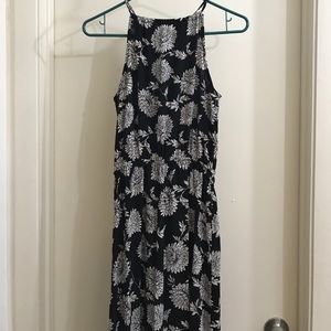NWOT Halter Top Floral Maxi Dress