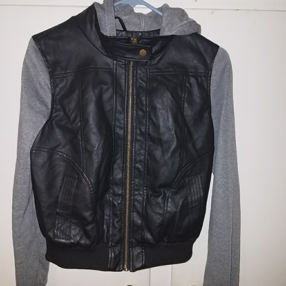 Leather jacket