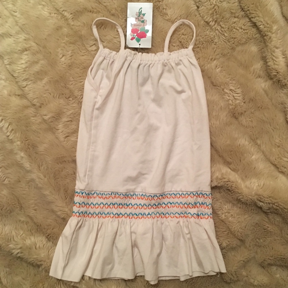 NWT FLOWERS BY ZOE BOUTIQUE SUMMER SMOCK TOP 6