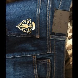 Classic denim Gucci jeans👠👜