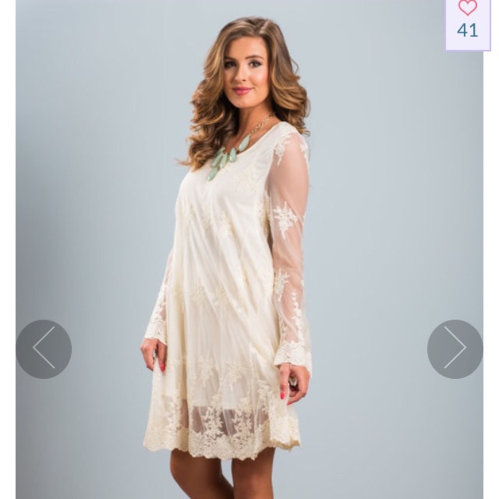 White Lace Dress