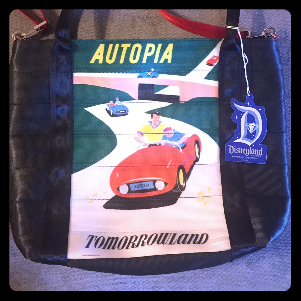 Disney's Autopia Harvey seatbelt purse