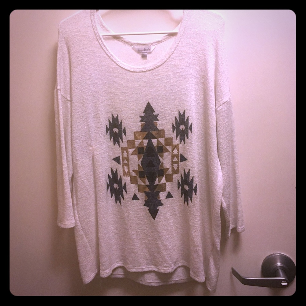 Charming Charlie White Sweater