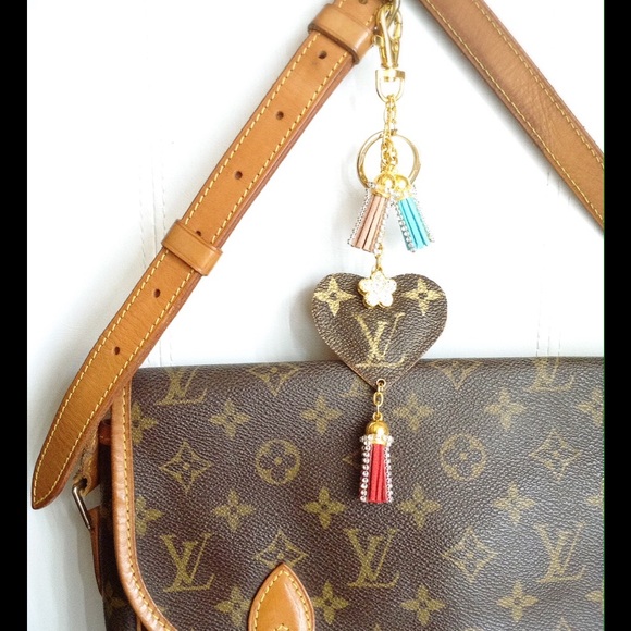Repurposed Louis Vuitton Tassel Keychain Paul Smith