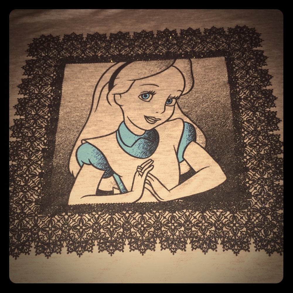 Alice in Wonderland shirt