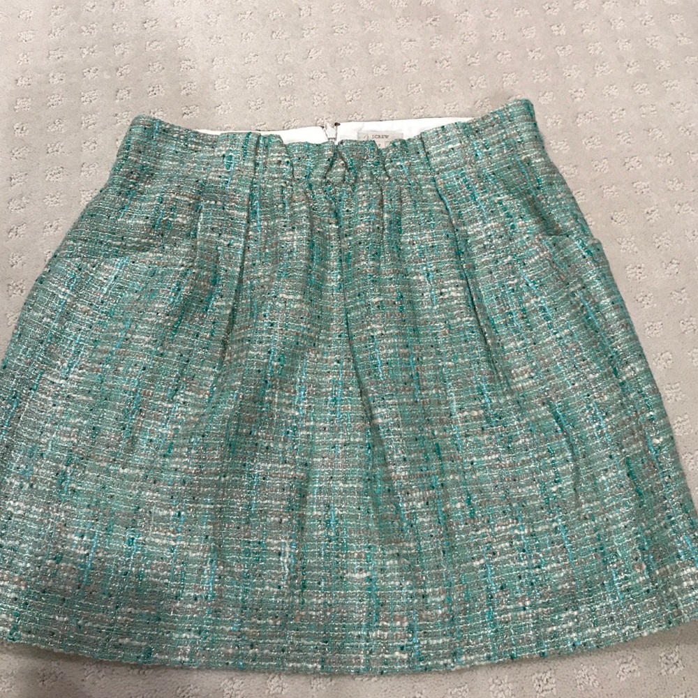 NWT J. Crew tweed skirt