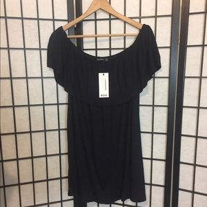 Off-the-Shoulder Black dress