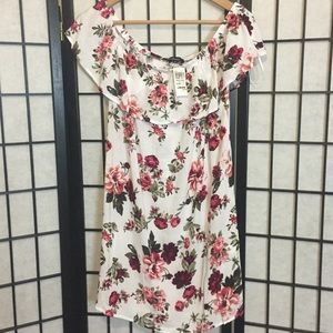 Floral Off-the-Shoulder dress