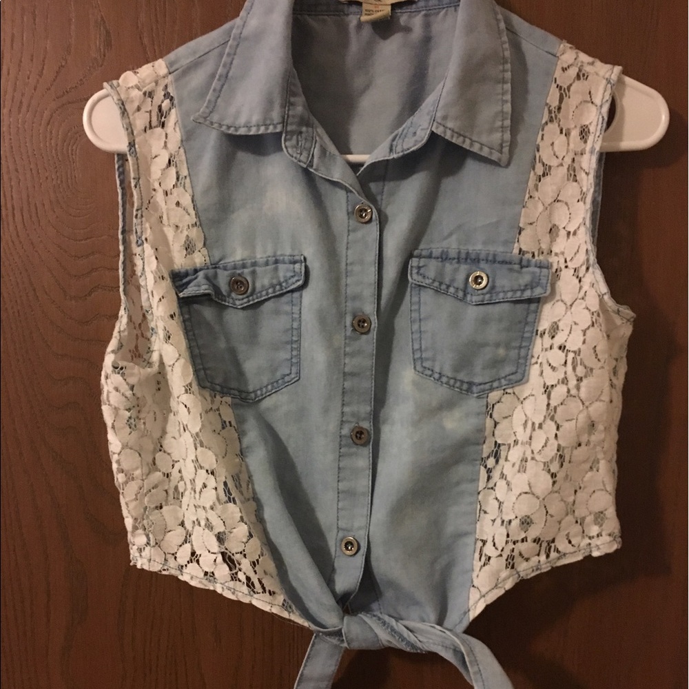 Crop top lace