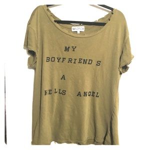 Hells Angel tee (willing to negotiate price)