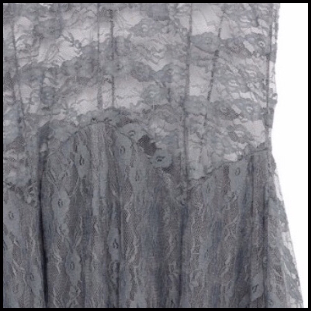 Boho Asymmetrical Lace Midi - Picture 4 of 8
