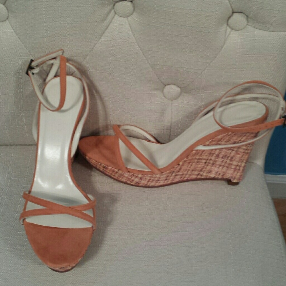 CHIC PATRIZIA PEPE Firenze Italian Leather Wedges