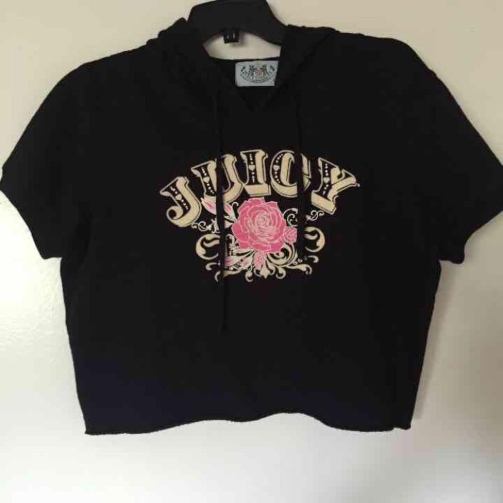Vintage Juicy Couture Cropped Hoodie