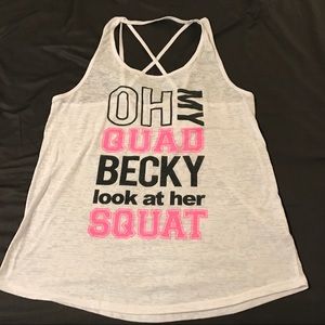*SALE* Graphic workout tank top