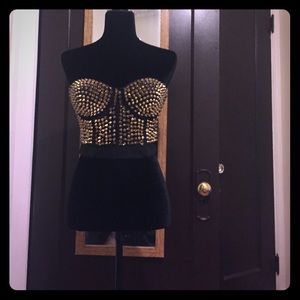 Spikes Bustier