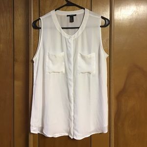 Forever 21 Sleeveless Blouse