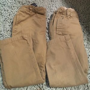 Two pairs of khakis for one!!
