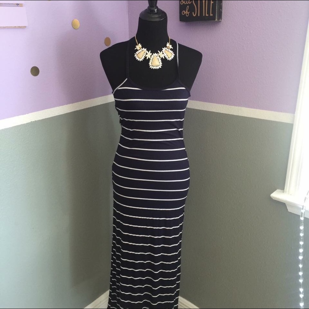 Blue Stripe Dress