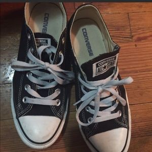 Black Converse All-Stars 8.5