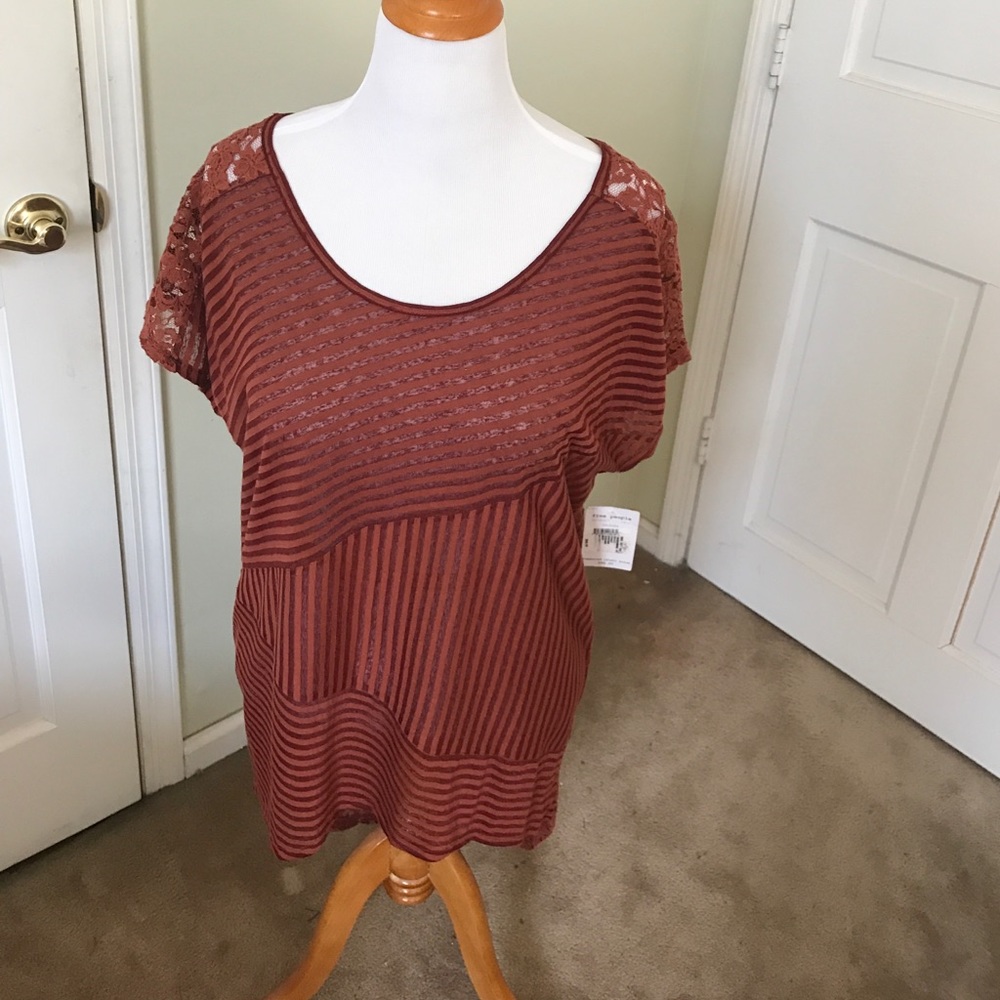 Free People Rust Colored Tunic