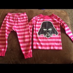 Girls Darth Vader Pjs