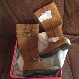 Justfab Karly boot, Wide calf