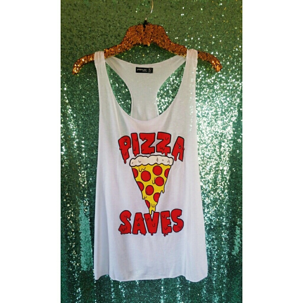 New Pizza Saves Tee