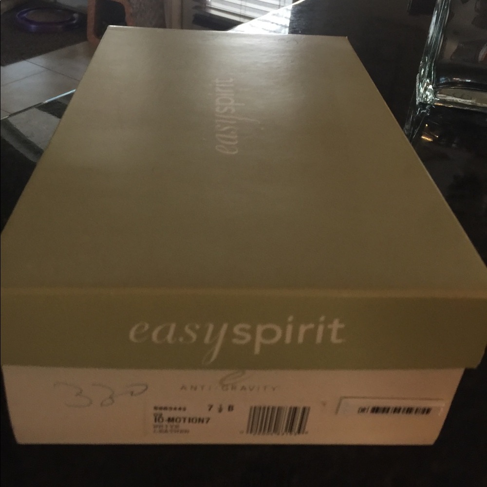 Easy Spirit white leather sneakers
