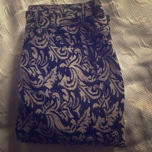 Insight Black and Tan regal print pants