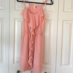 Light peach summer dress