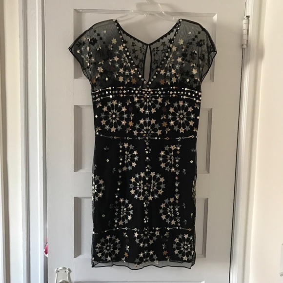 NWT French Connection Sparkle Dress - Size 12 - Picture 3 of 6