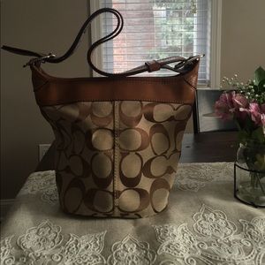 Coach bucket bag
